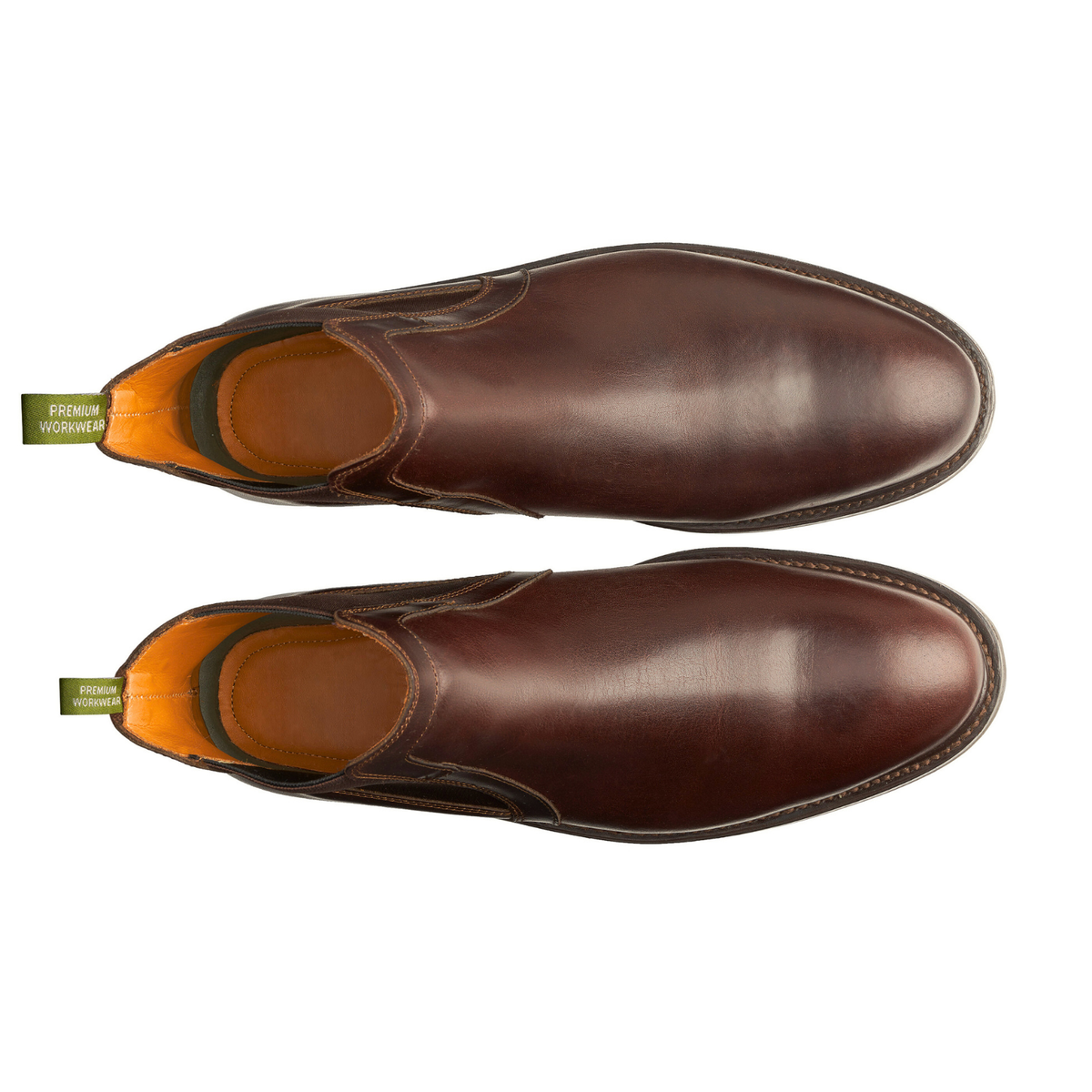 STEEL TOE CHELSEA BOOT WALLACE BROWN – Oxford Steels