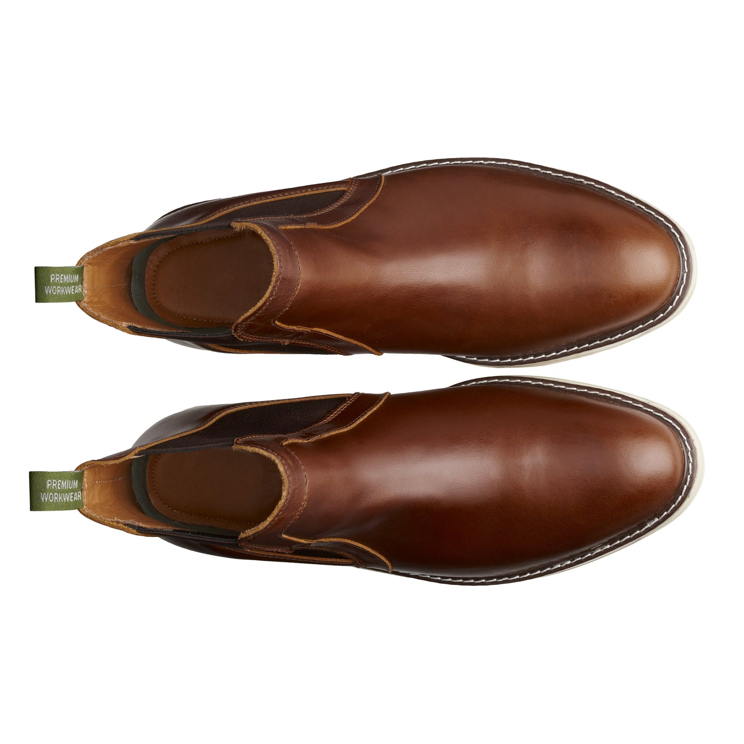 
                  
                    STEEL TOE CHELSEA BOOT BECKS AMBER - Oxford Steels
                  
                