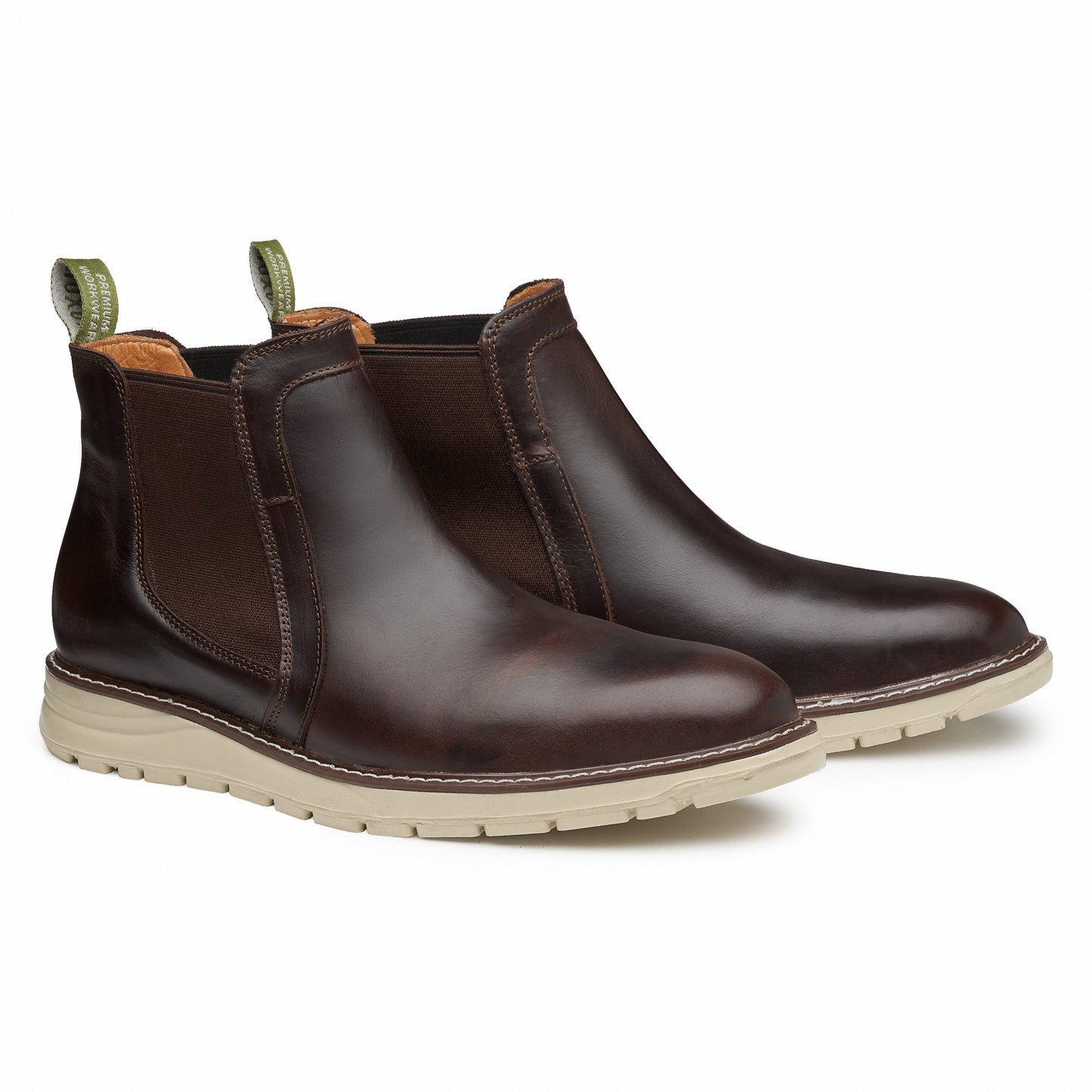 
                  
                    STEEL TOE CHELSEA BOOT BECKS BROWN - Oxford Steels
                  
                