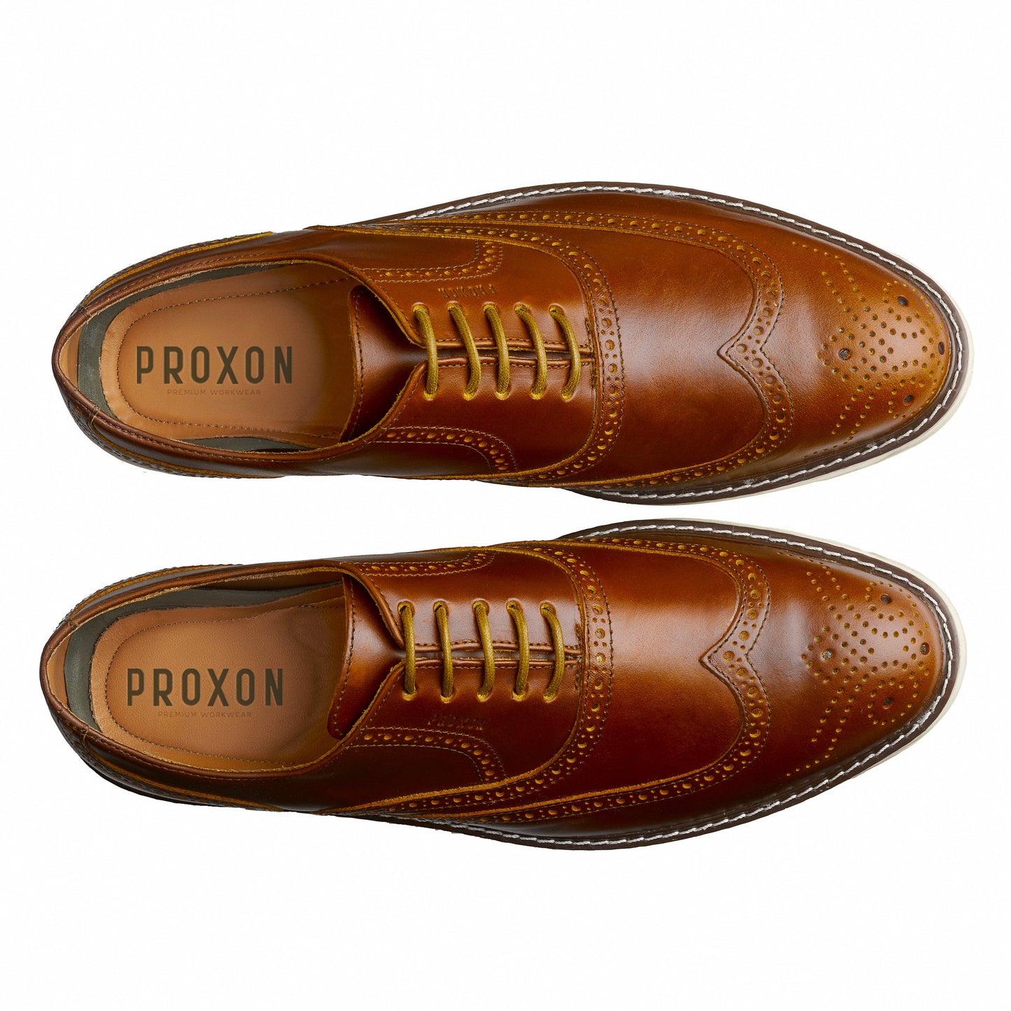 
                  
                    STEEL TOE OXFORD SHOE VOLTA AMBER - Oxford Steels
                  
                