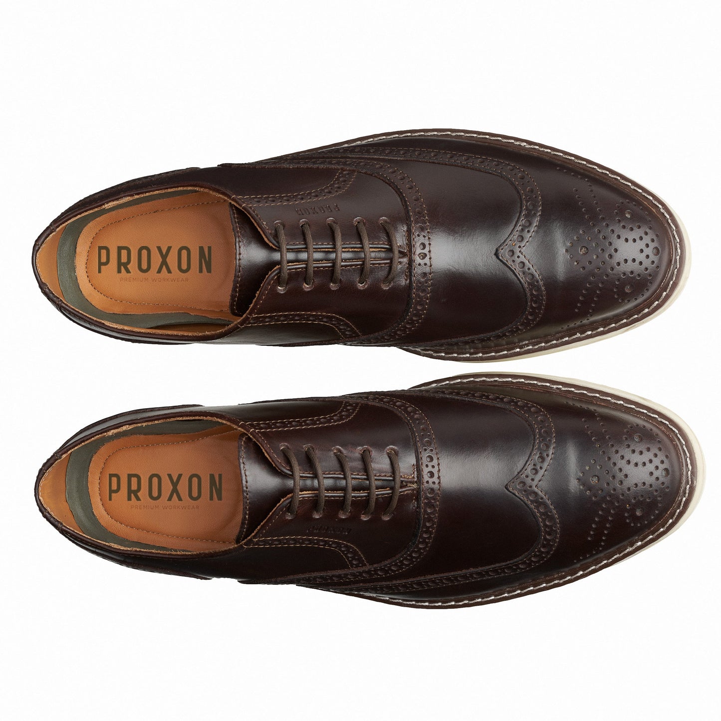 
                  
                    STEEL TOE OXFORD SHOE VOLTA BROWN - Oxford Steels
                  
                