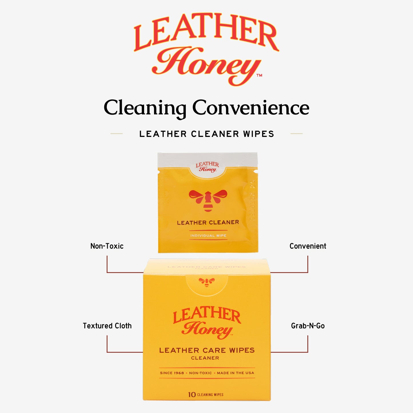 
                  
                    Leather Care Wipes (10 Pack) - Oxford Steels
                  
                