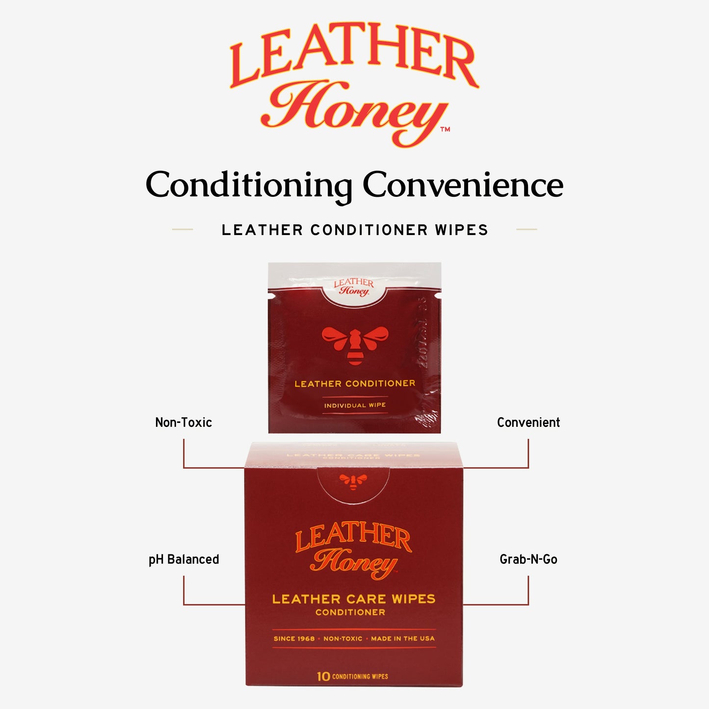 
                  
                    Leather Care Wipes (10 Pack) - Oxford Steels
                  
                