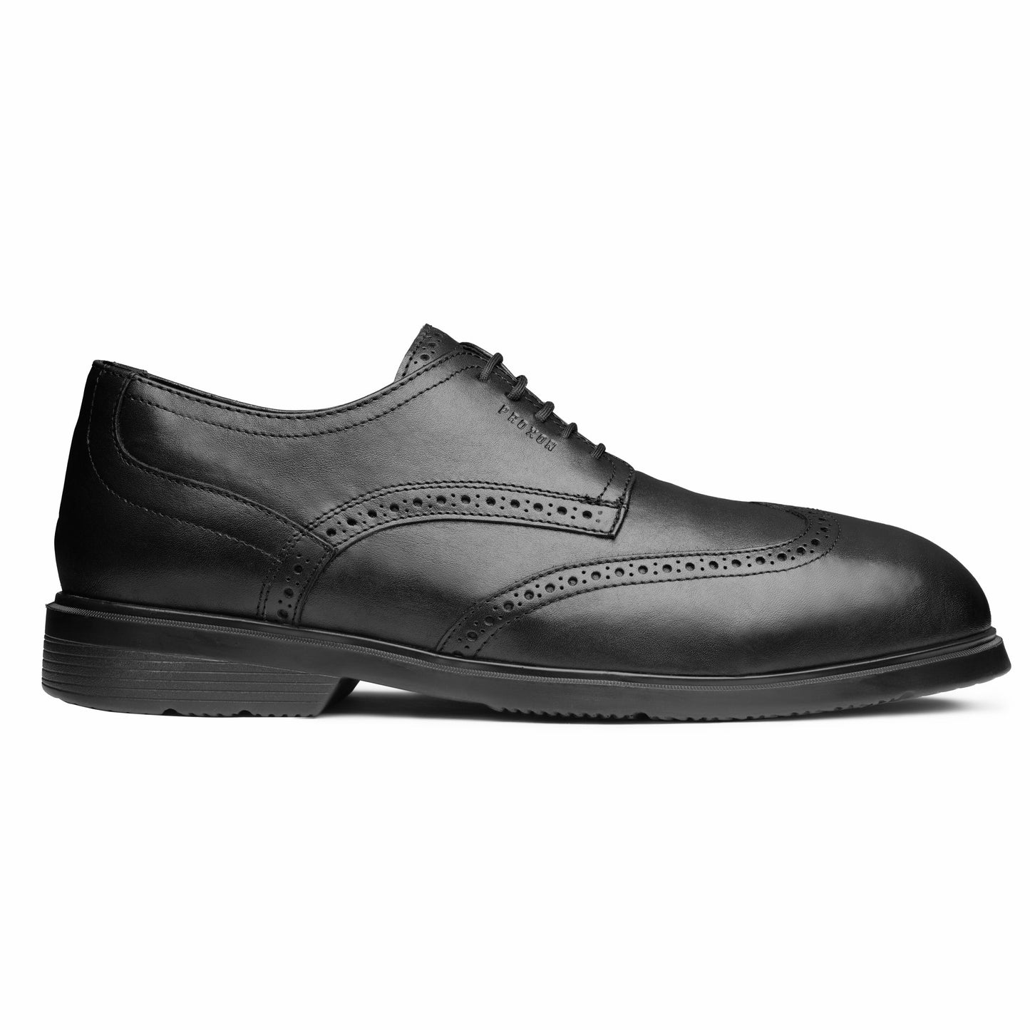 STEEL TOE OXFORD SHOE CAPTAIN BLACK - Oxford Steels