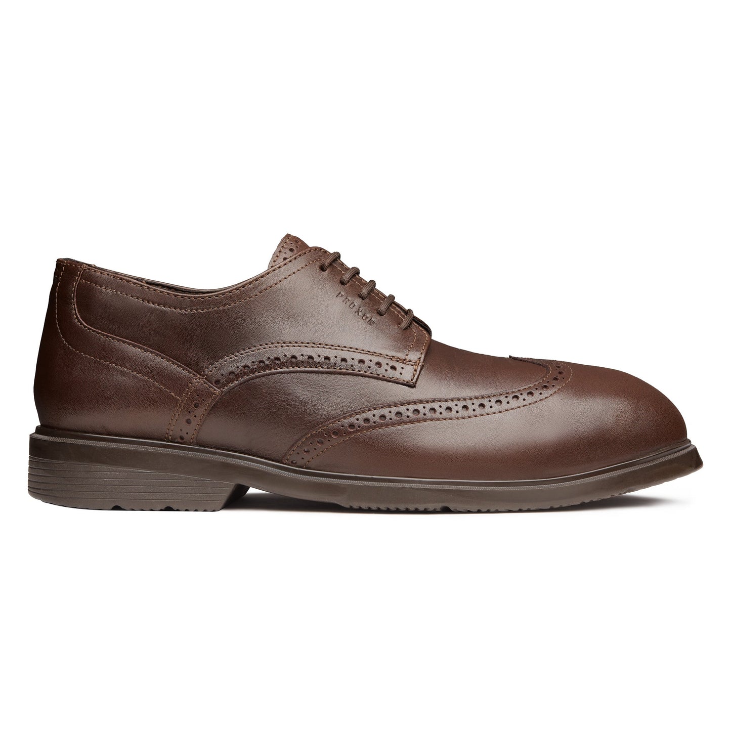 STEEL TOE OXFORD SHOE CAPTAIN BROWN - Oxford Steels