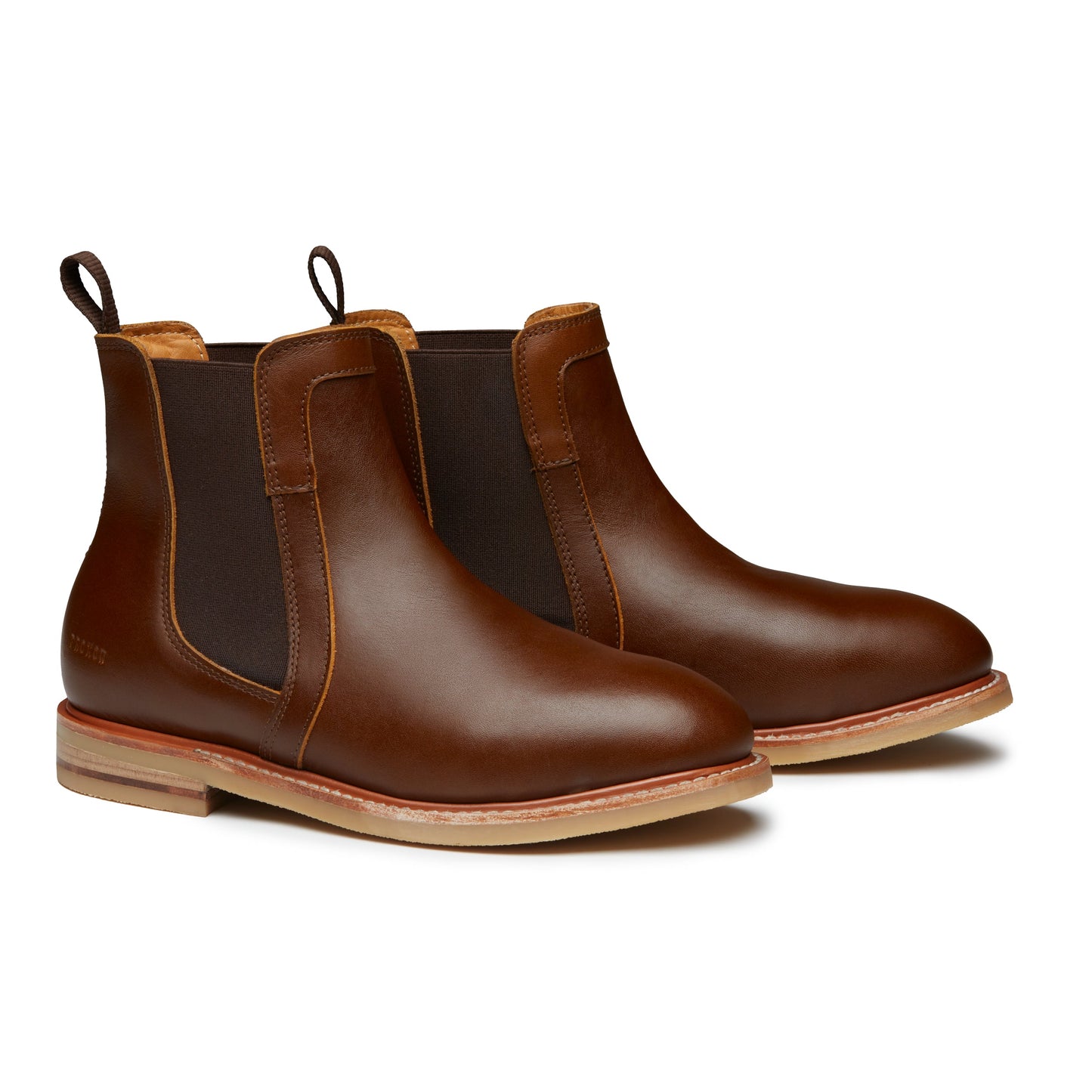 WOMEN STEEL TOE CHELSEA BOOT ICON AMBER - Oxford Steels