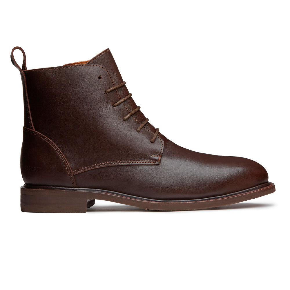 STEEL TOE LACE UP BOOT MICH BROWN - Oxford Steels