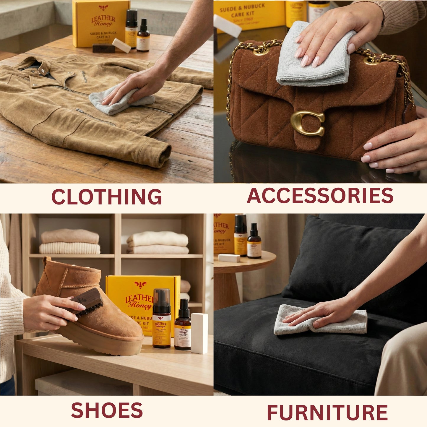 
                  
                    Suede & Nubuck Care Kit - Oxford Steels
                  
                