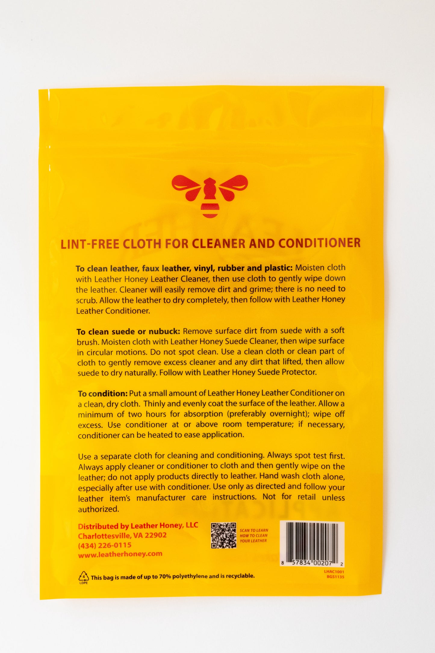 
                  
                    Lint-Free Application Cloth - Oxford Steels
                  
                