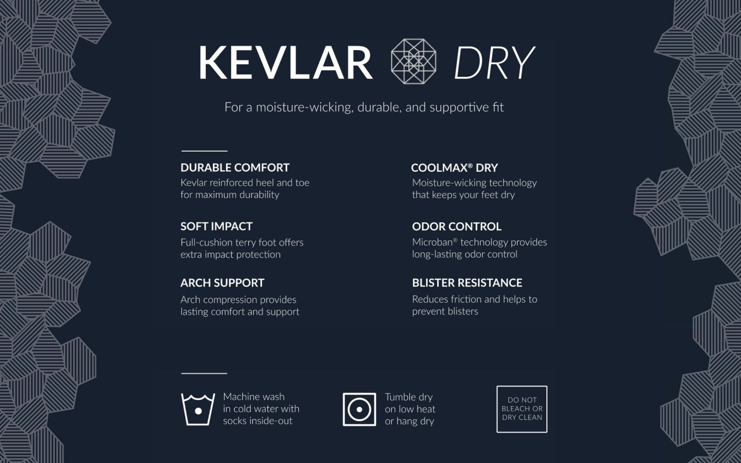 
                  
                    Kevlar Dry Crew Socks - Oxford Steels
                  
                