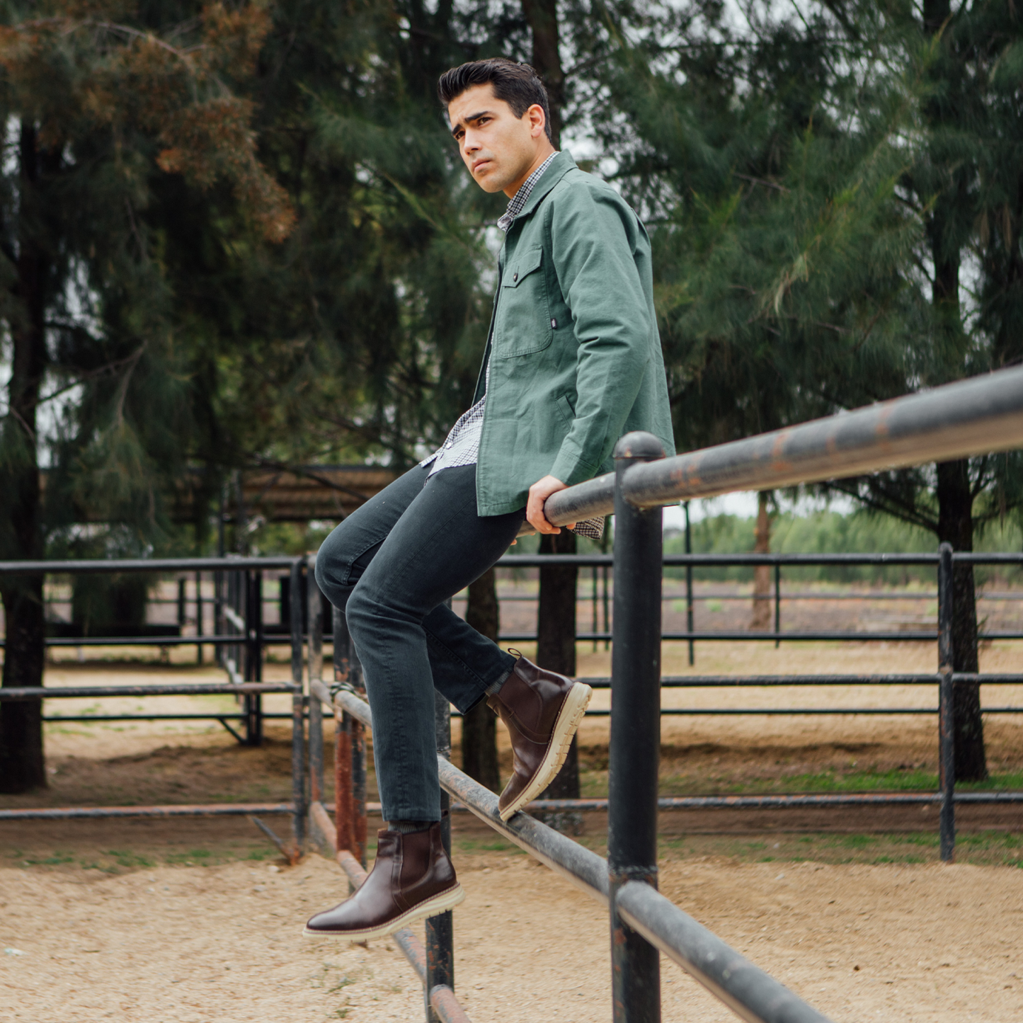 
                  
                    STEEL TOE CHELSEA BOOT BECKS BROWN - Oxford Steels
                  
                