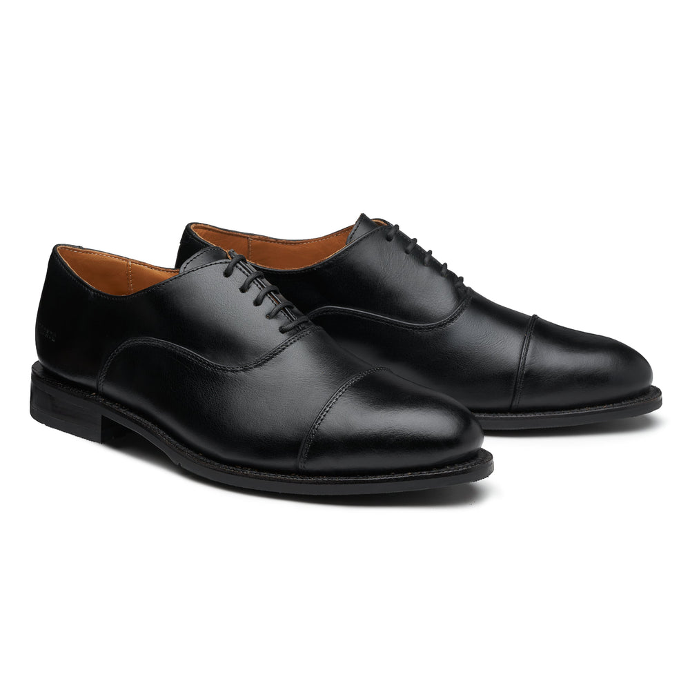 STEEL TOE EXECUTIVE SHOE CEO BLACK – Oxford Steels