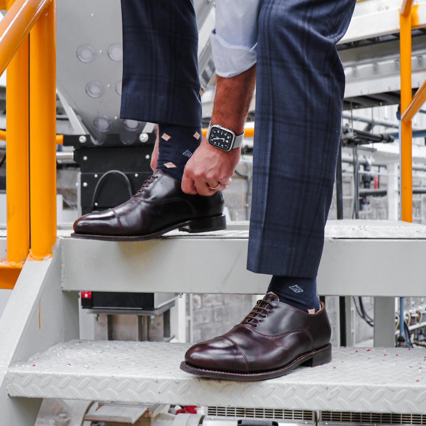 
                  
                    STEEL TOE EXECUTIVE SHOE CEO BROWN - Oxford Steels
                  
                