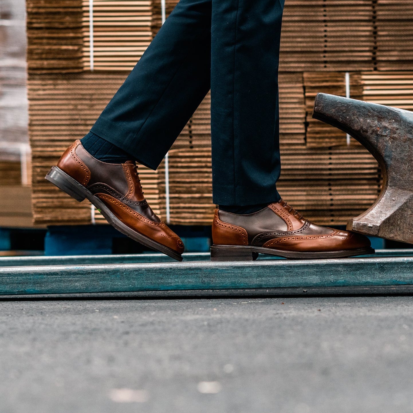 STEEL TOE OXFORD SHOE EAGLE - Oxford Steels