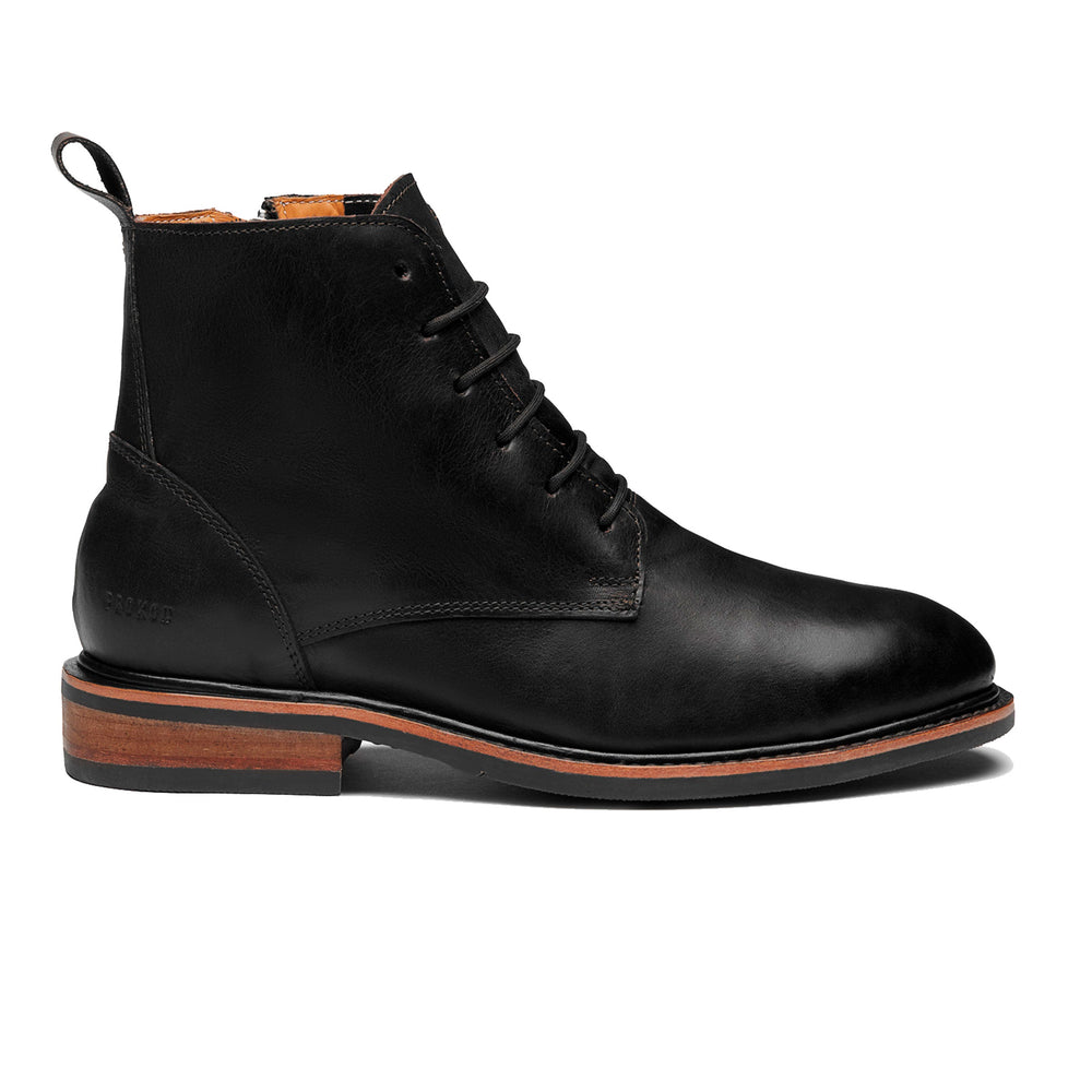 WOMEN STEEL TOE BOOT ELISE BLACK - Oxford Steels