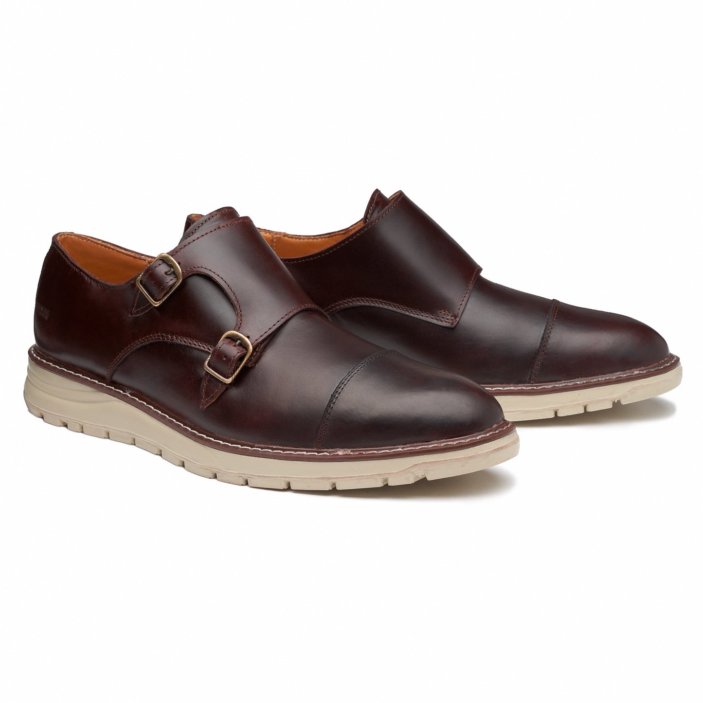 
                  
                    STEEL TOE MONK STRAP SHOE GRAND BROWN - Oxford Steels
                  
                
