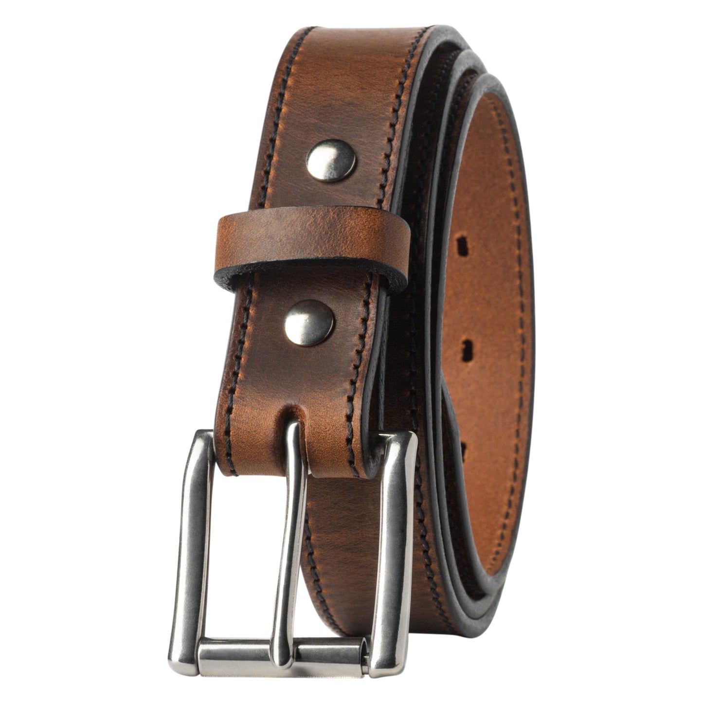 
                  
                    The Icon Leather Belt - Oxford Steels
                  
                
