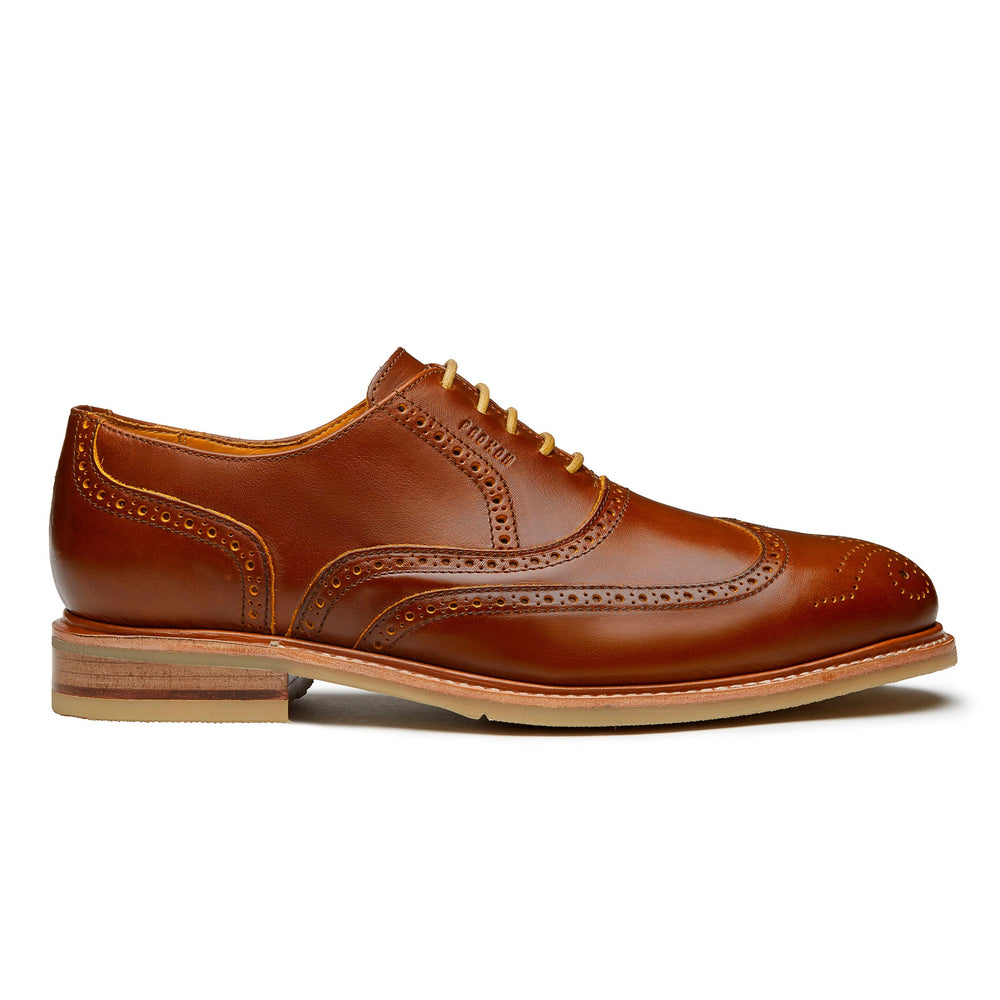 STEEL TOE OXFORD SHOE PILOT AMBER - Oxford Steels