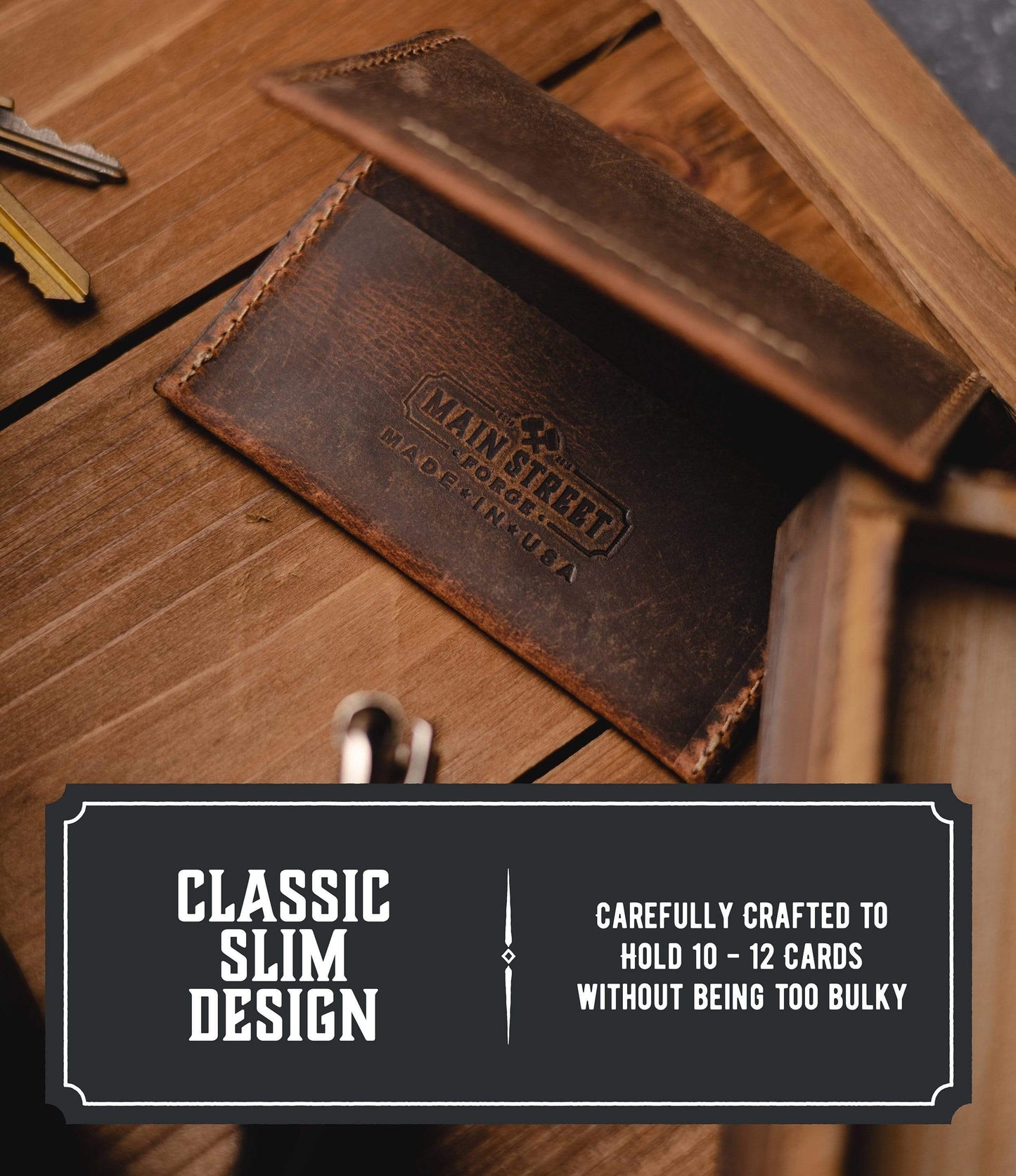 
                  
                    Business Card Holder / Wallet - Oxford Steels
                  
                