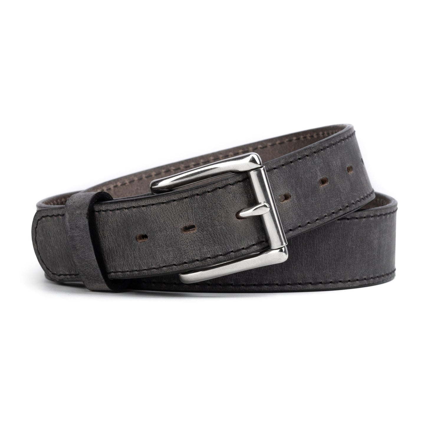 The Baron Leather Belt - Oxford Steels