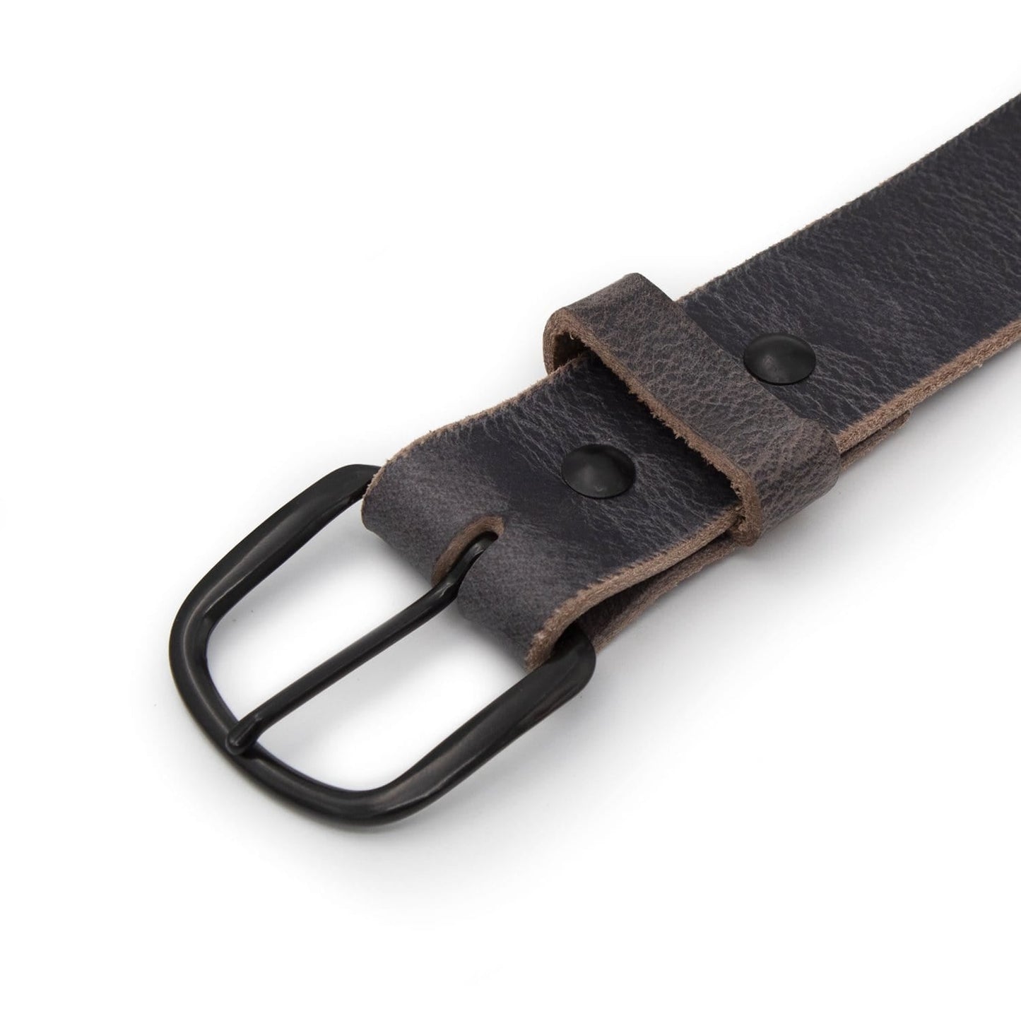 
                  
                    The Bootlegger Leather Belt - Oxford Steels
                  
                