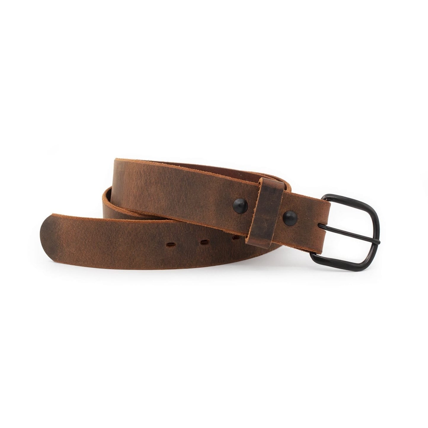 
                  
                    The Bootlegger Leather Belt - Oxford Steels
                  
                