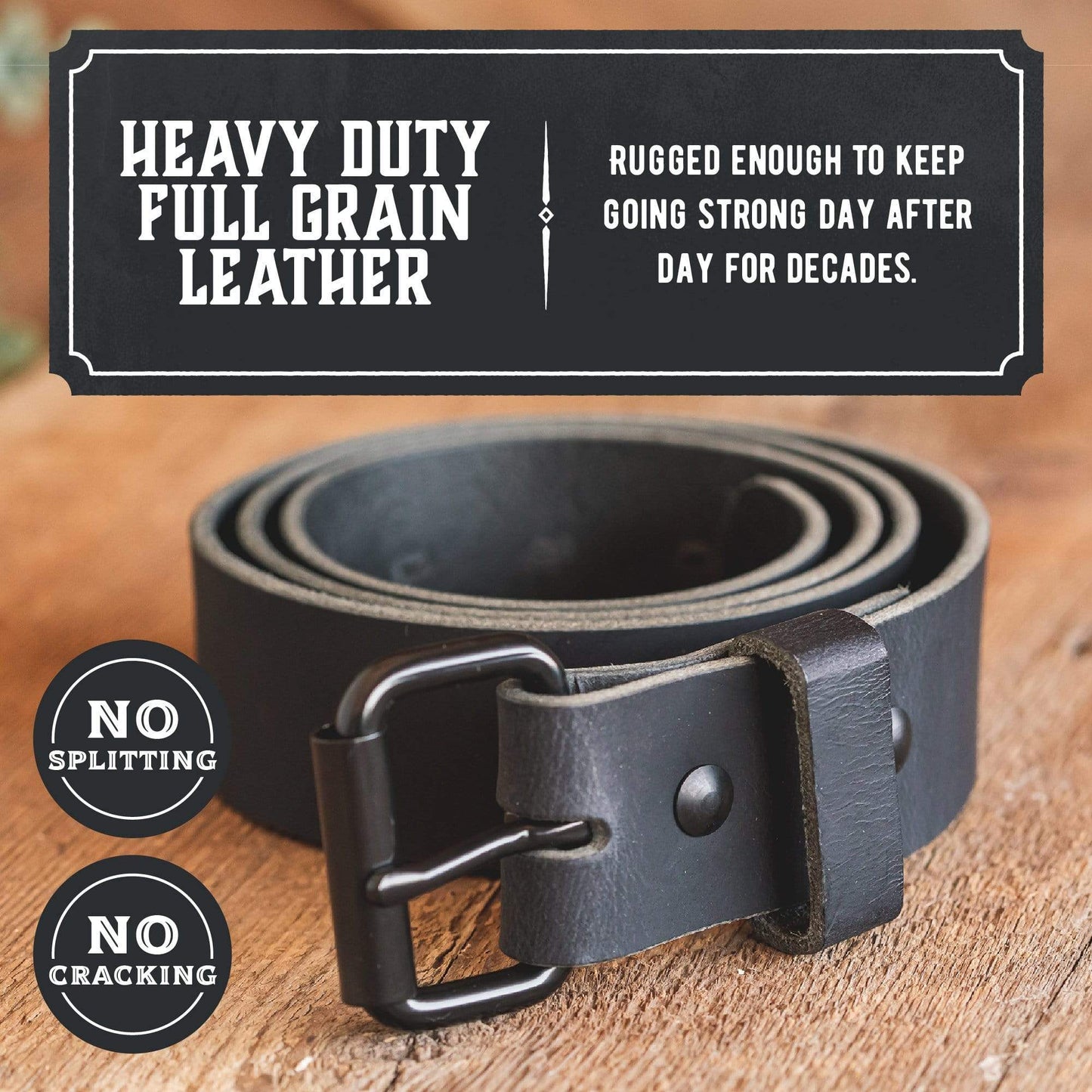 
                  
                    The Classic Leather Everyday Belt - Oxford Steels
                  
                