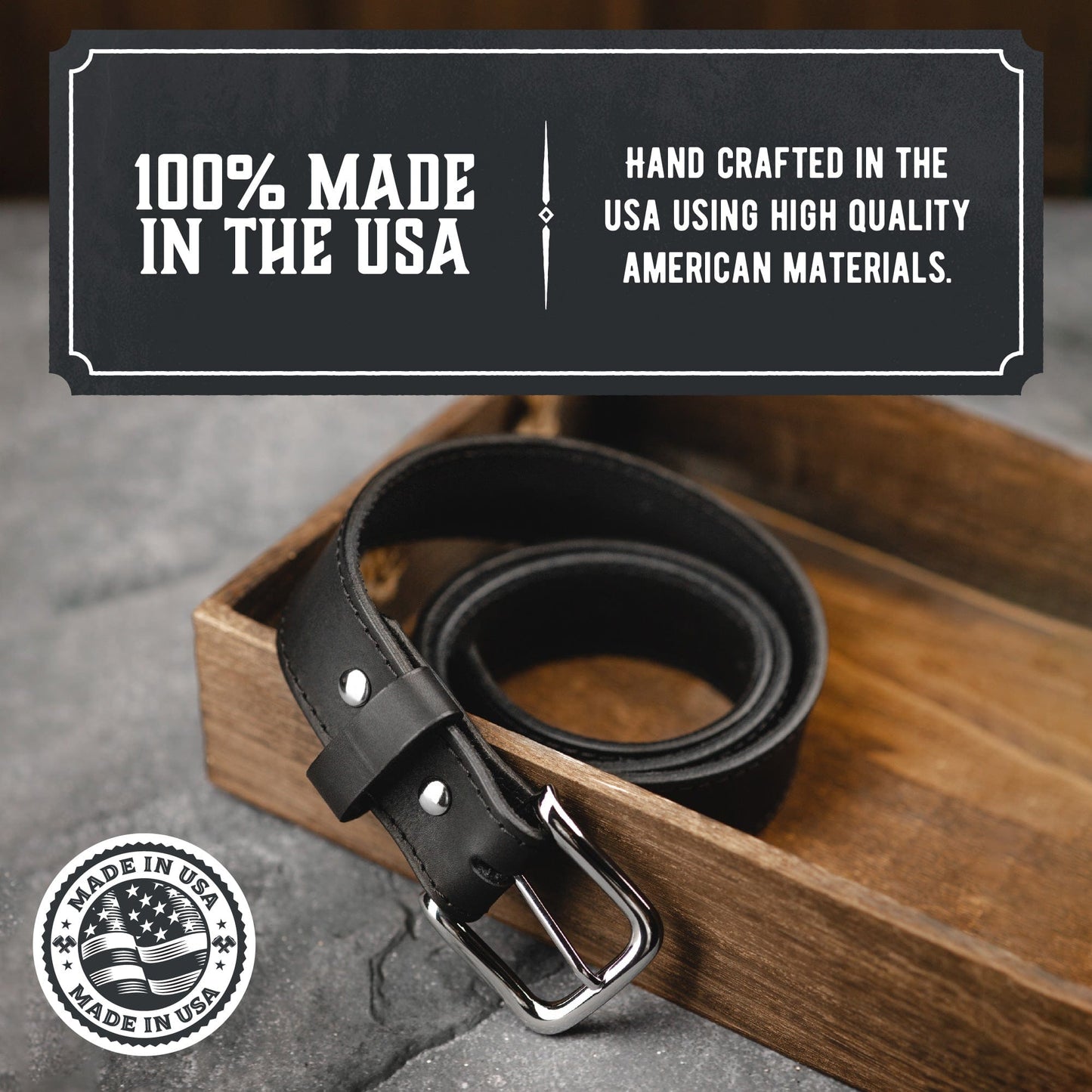 
                  
                    The Foreman Leather Belt - Oxford Steels
                  
                