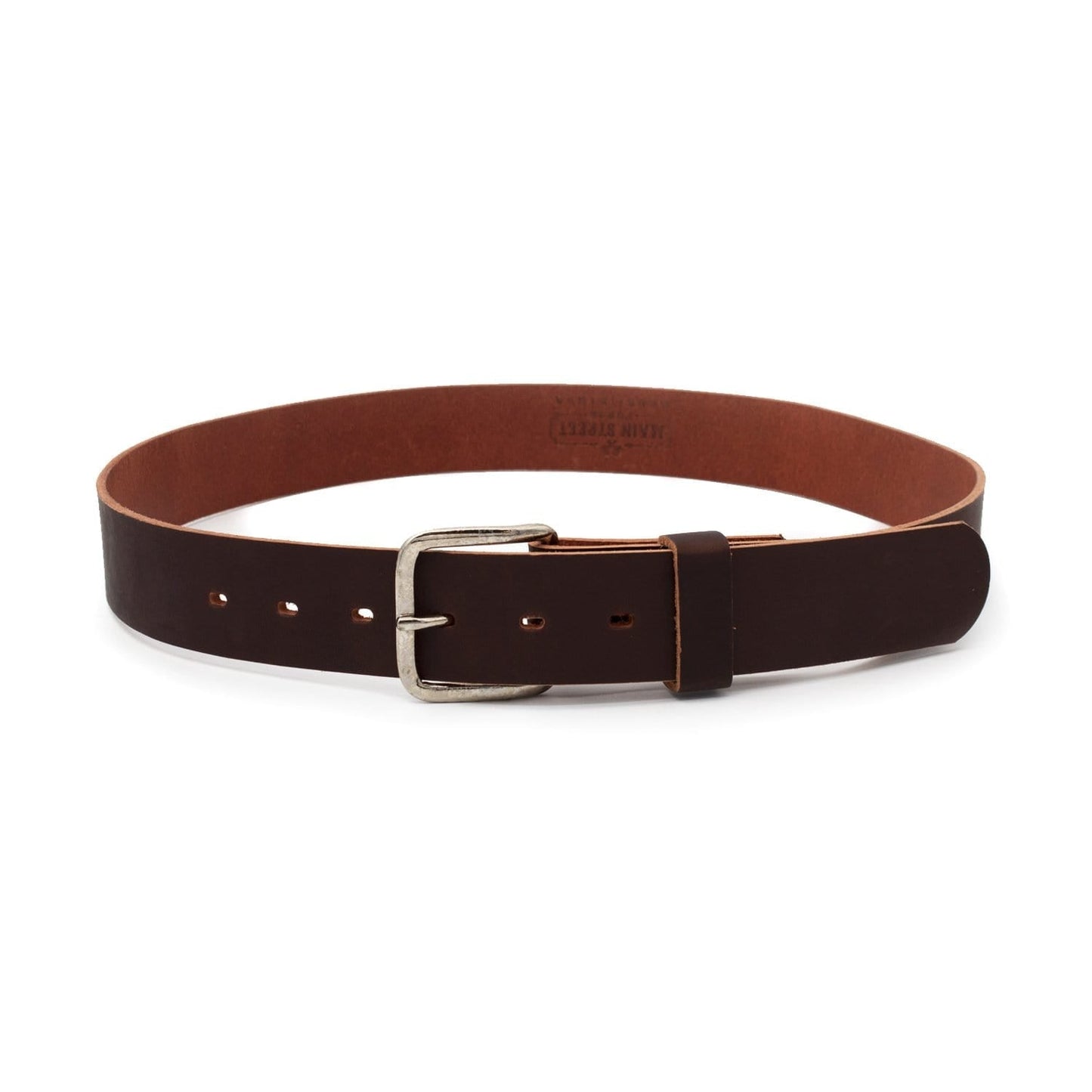 
                  
                    The Journeyman Leather Belt - Oxford Steels
                  
                