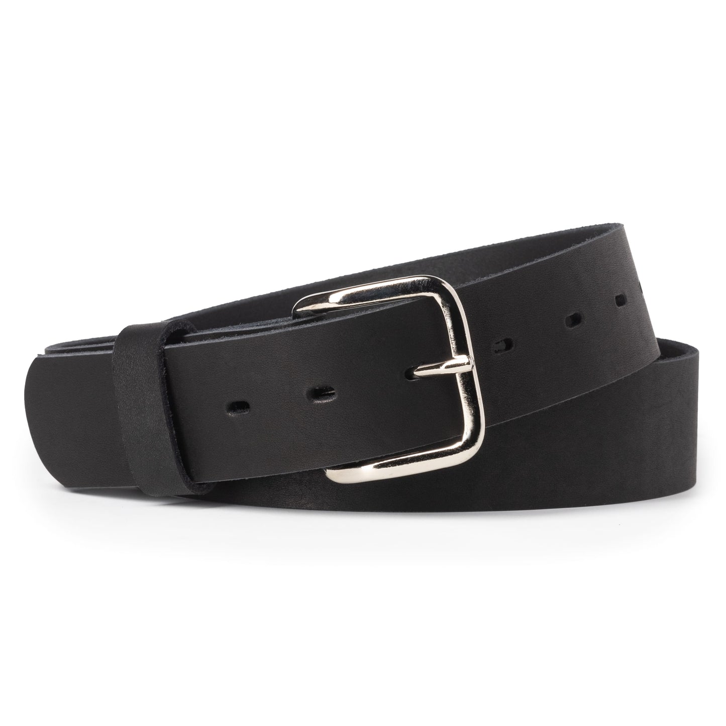 The Journeyman Leather Belt - Oxford Steels