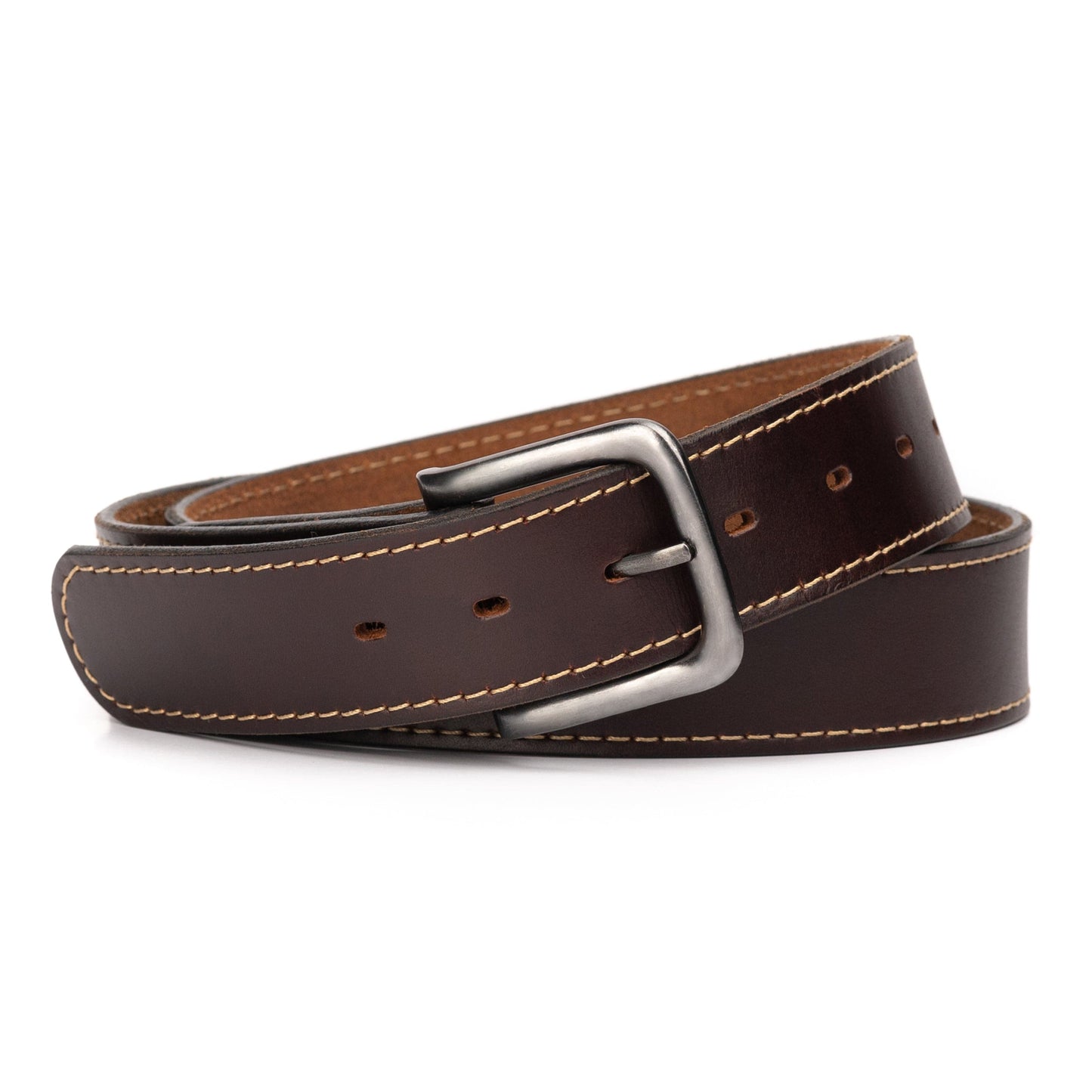 The Outrider Leather Belt - Oxford Steels