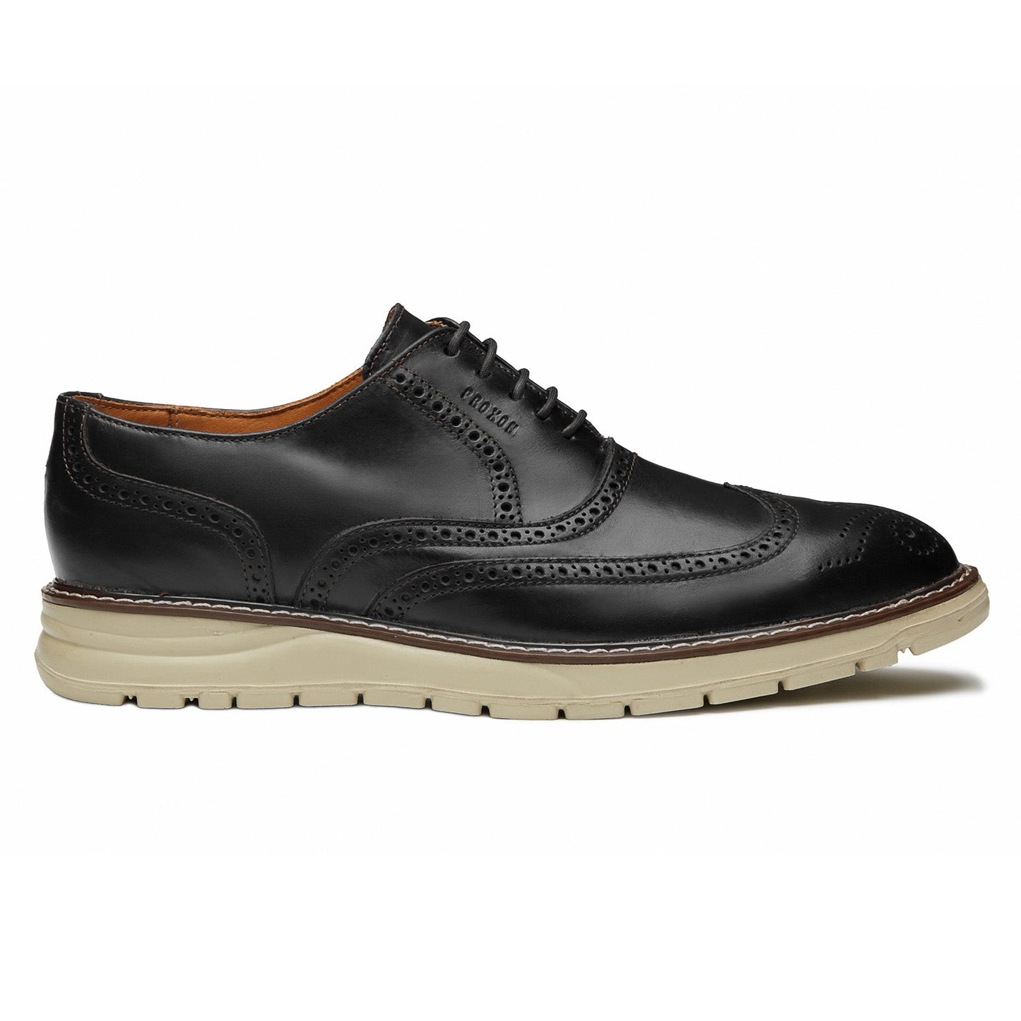 STEEL TOE OXFORD SHOE VOLTA BLACK - Oxford Steels