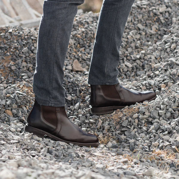 STEEL TOE CHELSEA BOOT WALLACE BROWN – Oxford Steels